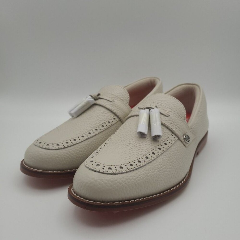 G/Fore Women's Size 8.5 Tassel Loafer Brown Golf Shoe Sneaker G4LS23EF16 - Picture 3 of 9